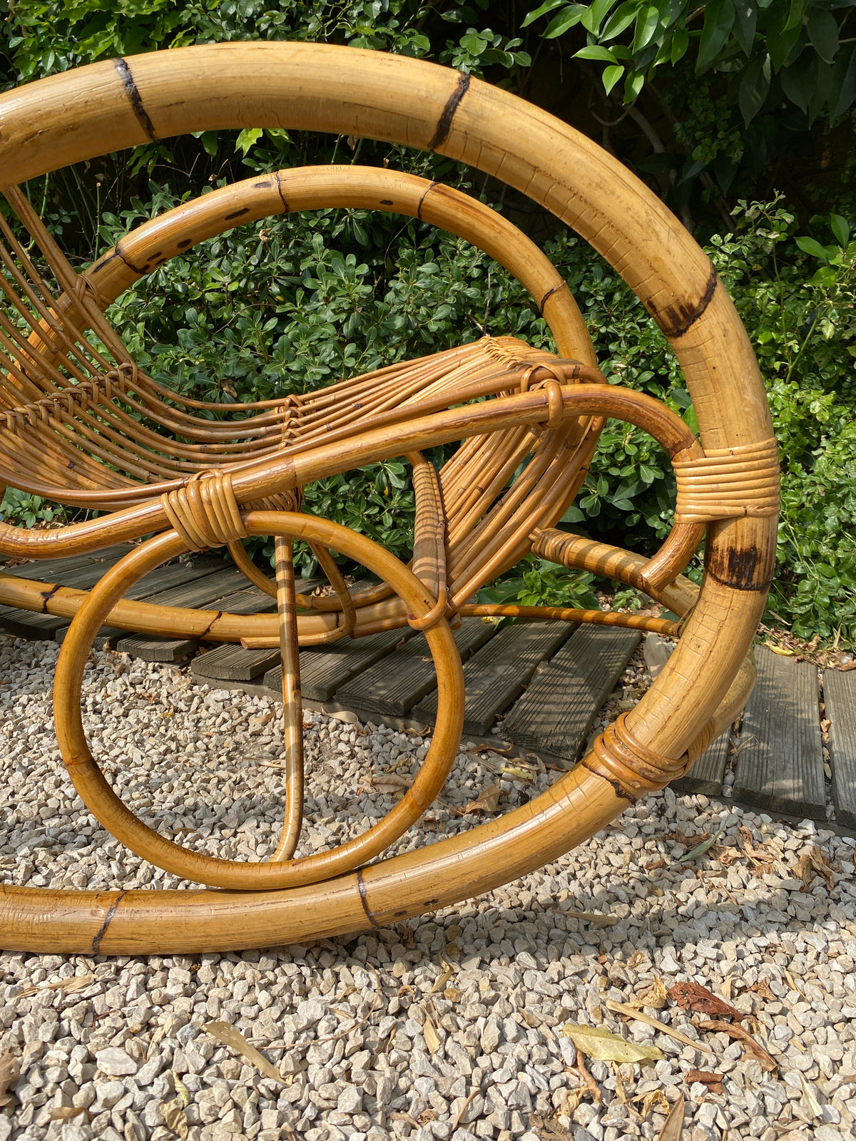 Fauteuil à Bascule Attribué à Franco Albini, 1950s