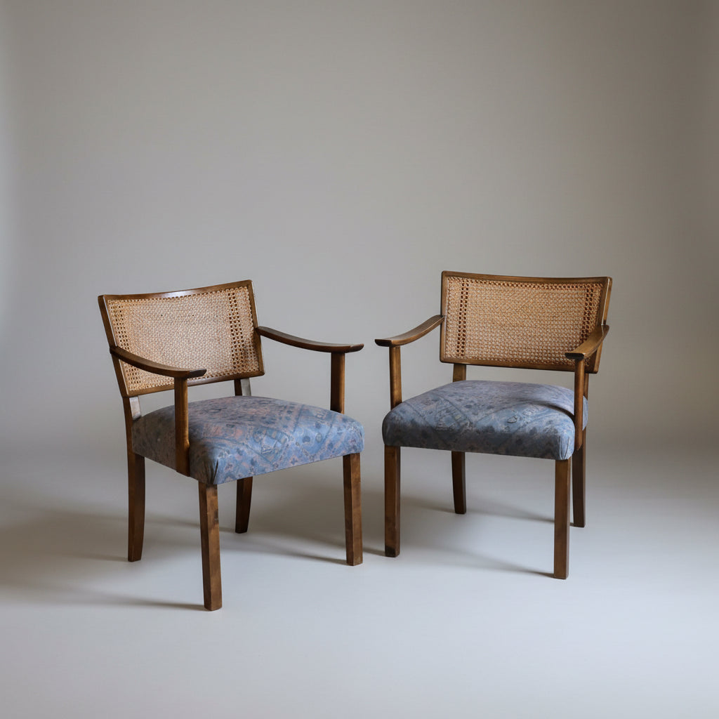 Paire de fauteuil Mod. n° 319/11, Bruno Paul, Bauhaus 1934
