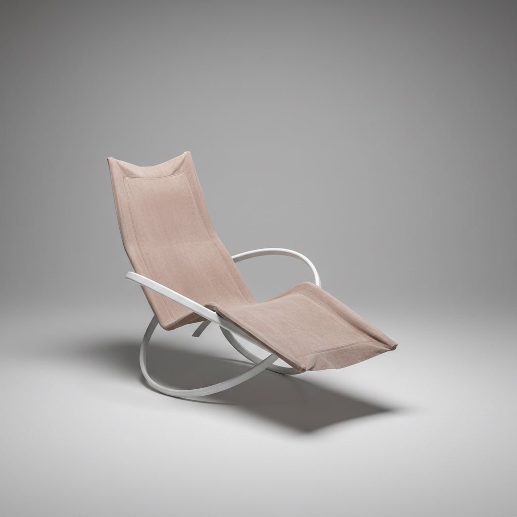Chaise longue à bascule Roger Lecal modèle Jetstar 1975