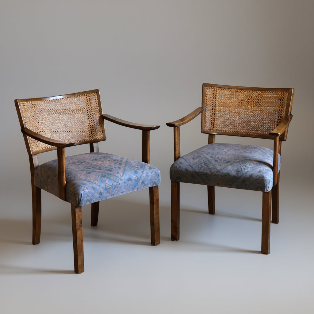 Paire de fauteuil Mod. n° 319/11, Bruno Paul, Bauhaus 1934