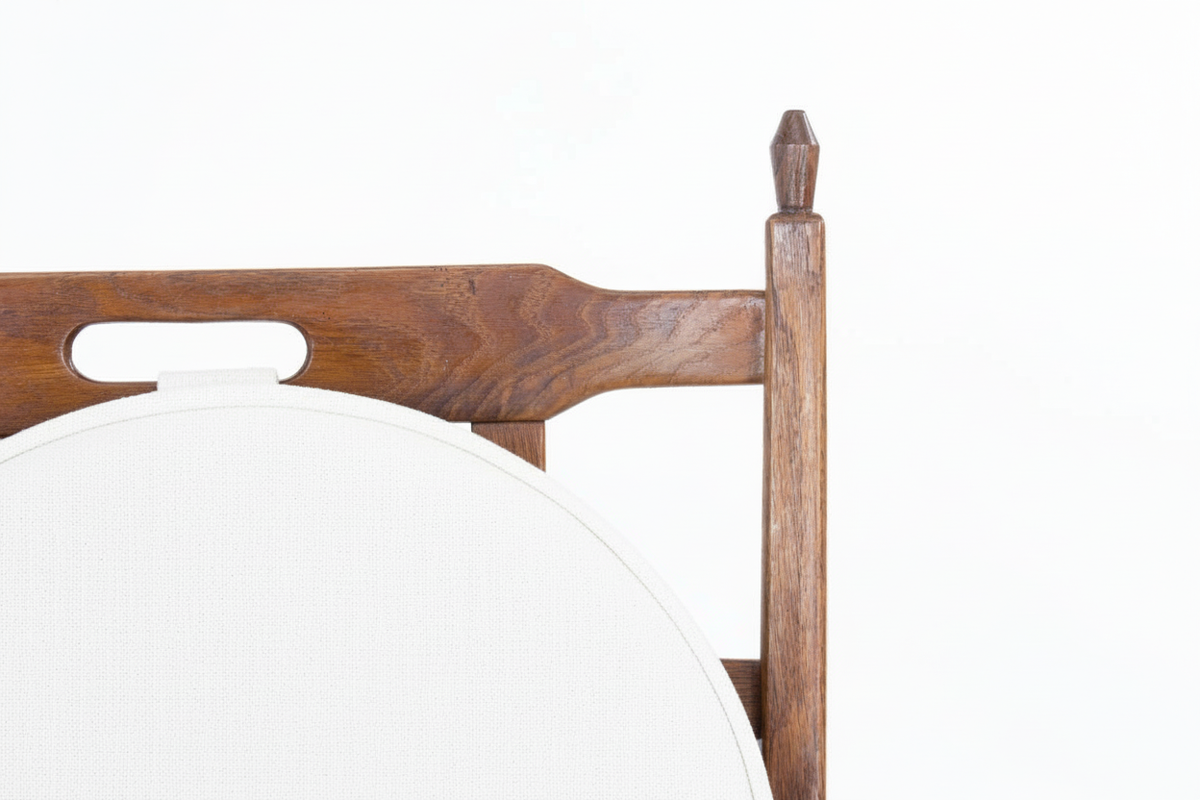Paire de fauteuils dans le goût de Guillerme et Chambron 1950