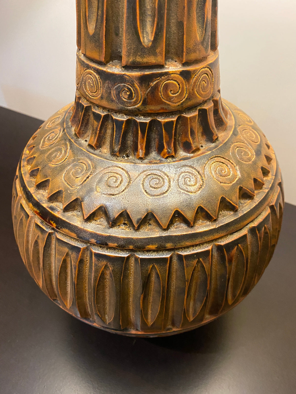 Lampe Marius Bessone en céramique, Vallauris 1950