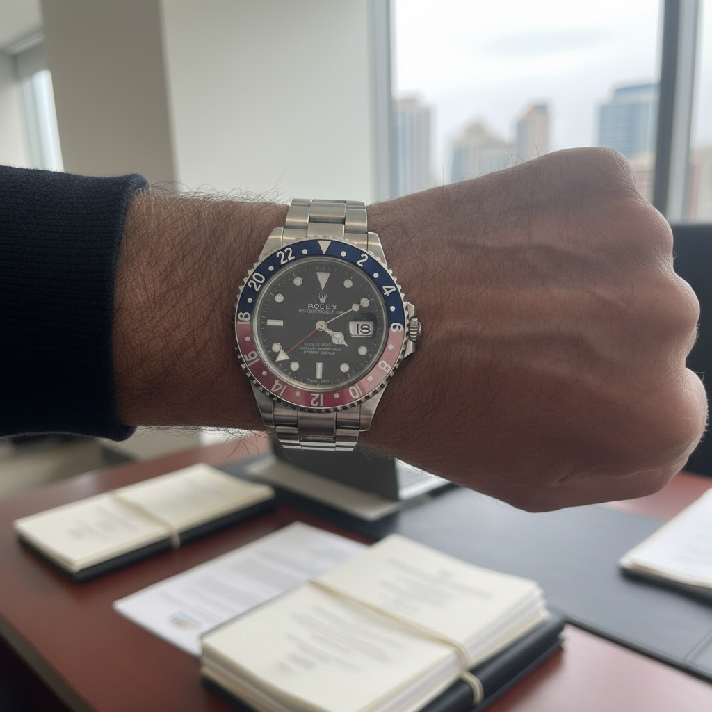 Montre Rolex GMT-Master II Pepsi 2005