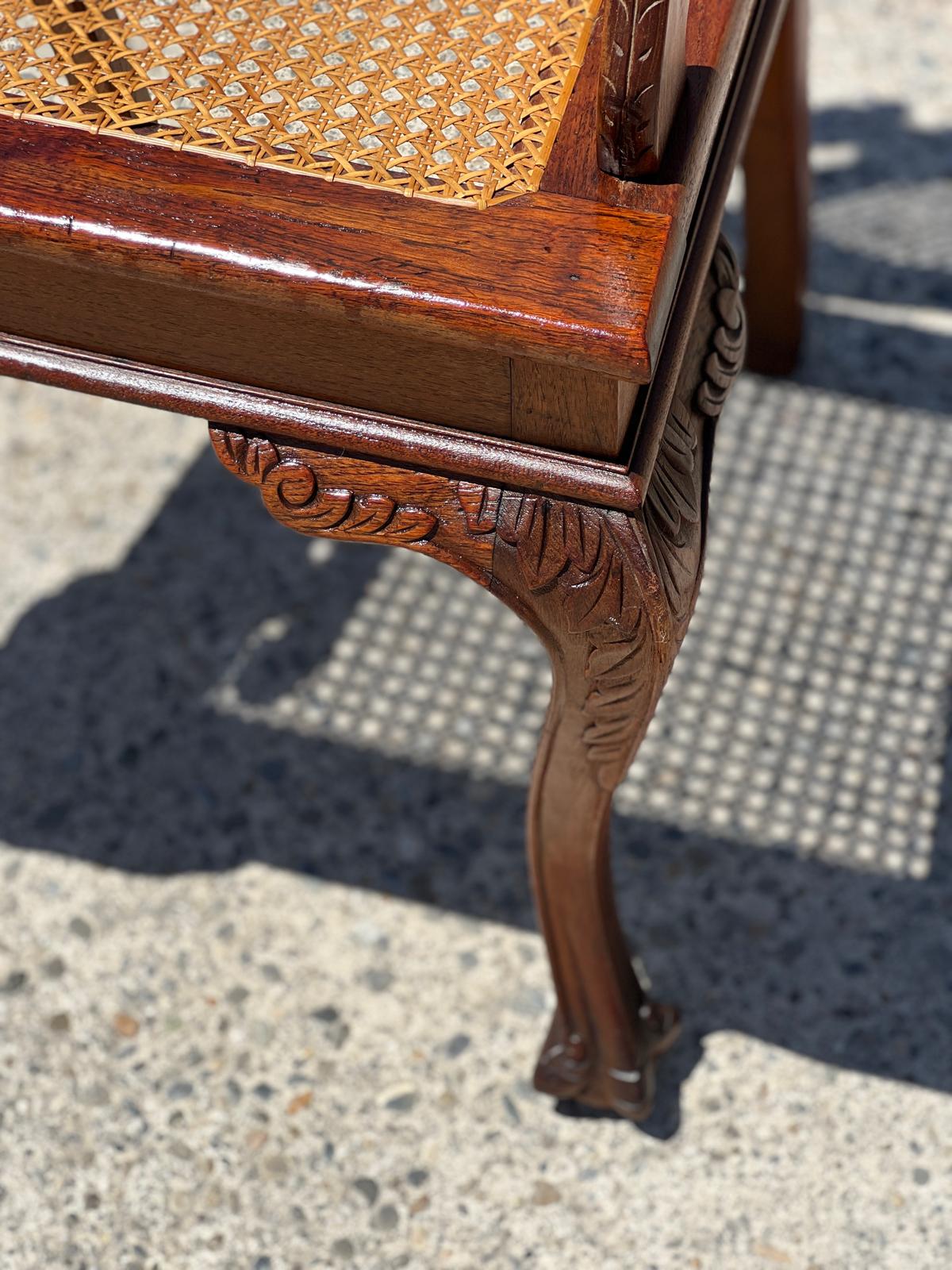 Fauteuils Médaillon en Bois Tourné et Sculpté, fin du 19ème Siècle, Set de 8
