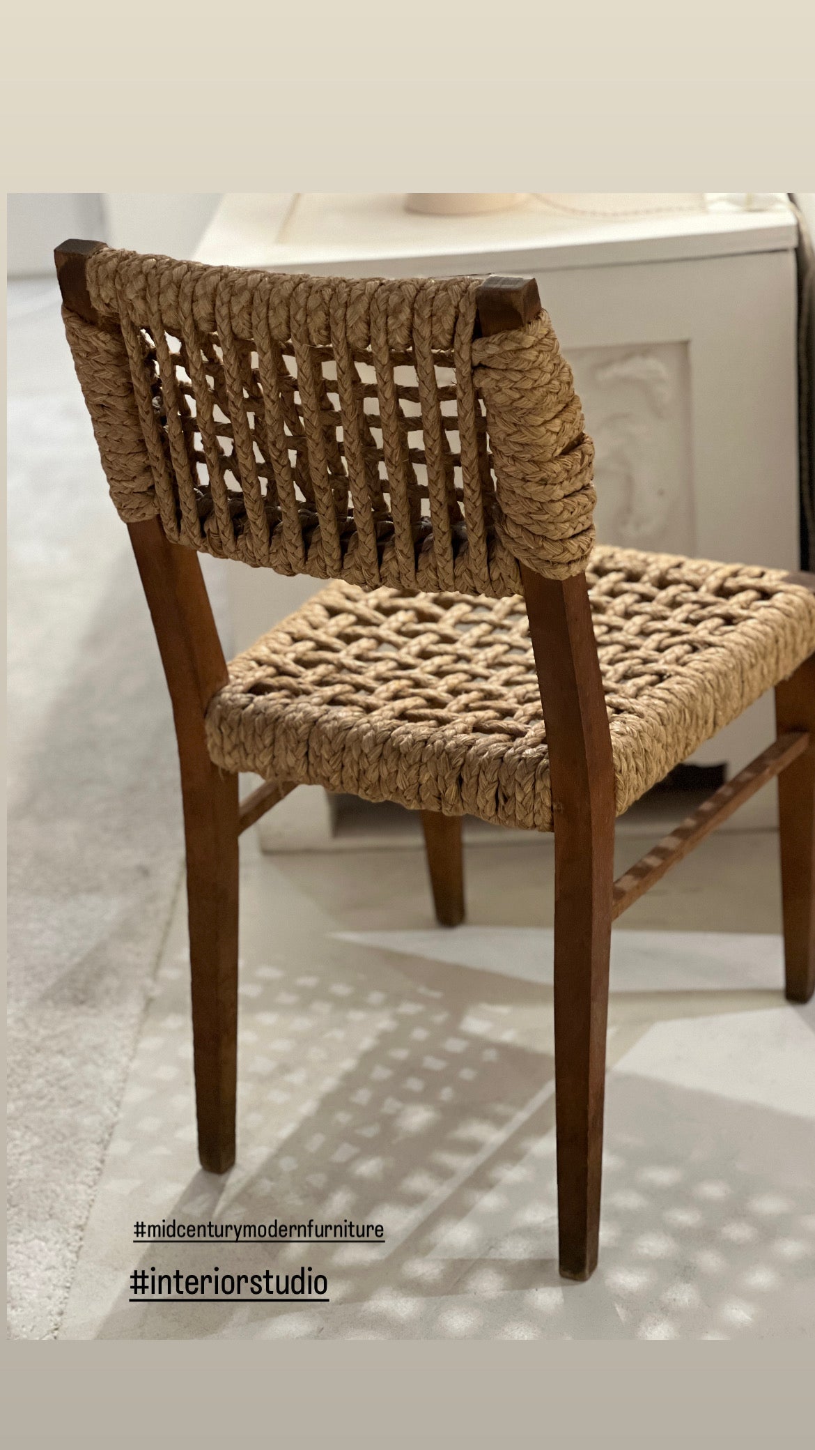 Ensemble de fauteuils et chaises Audoux Minet, 1950s, set de 6