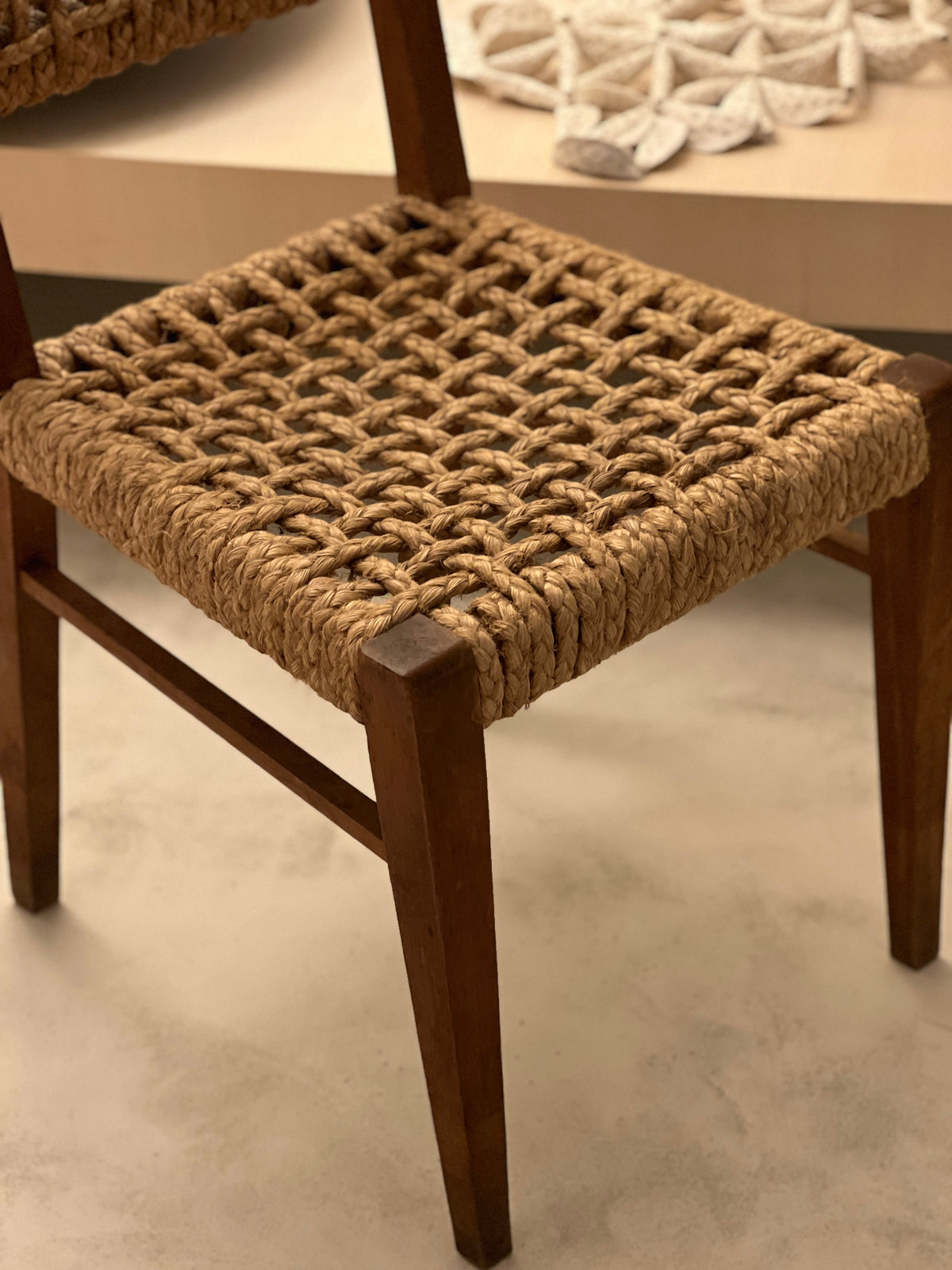 Ensemble de fauteuils et chaises Audoux Minet, 1950s, set de 6