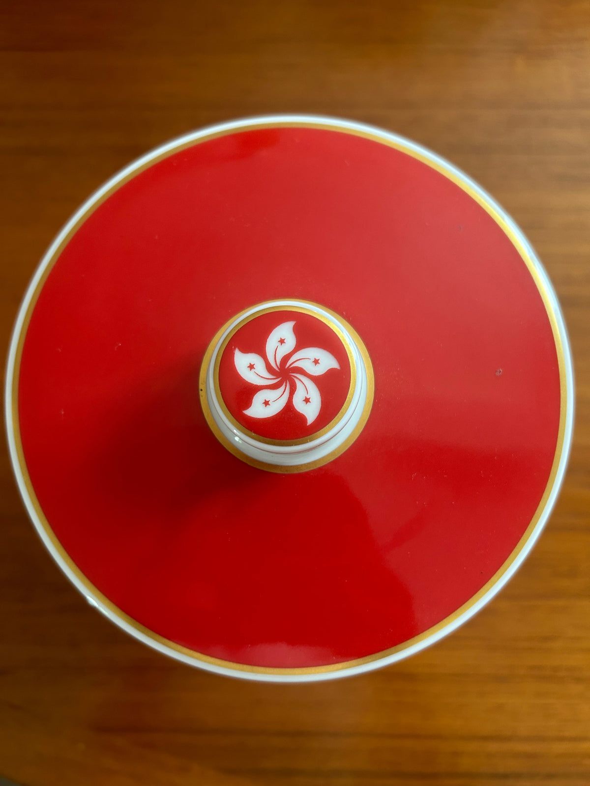 Pot à tabac en porcelaine de Limoges, circa 1930