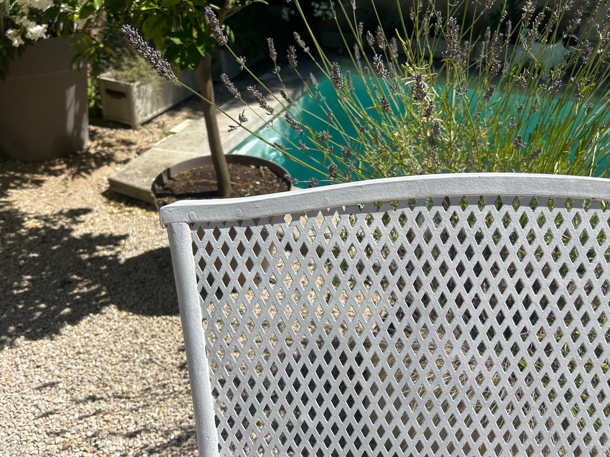 Banc de jardin en fer riveté Gustave Serrurier-Bovy 1900/1910