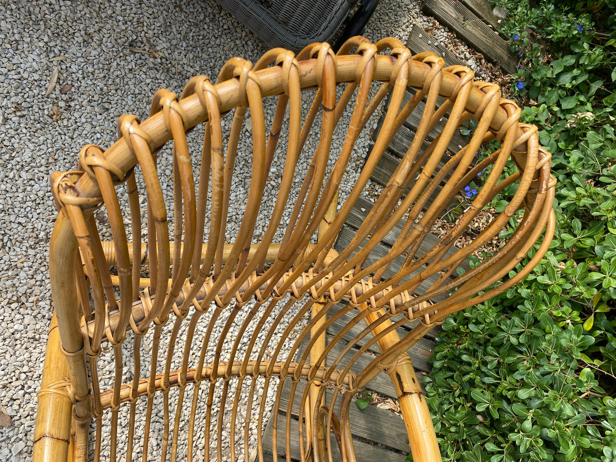 Fauteuil à Bascule Attribué à Franco Albini, 1950s