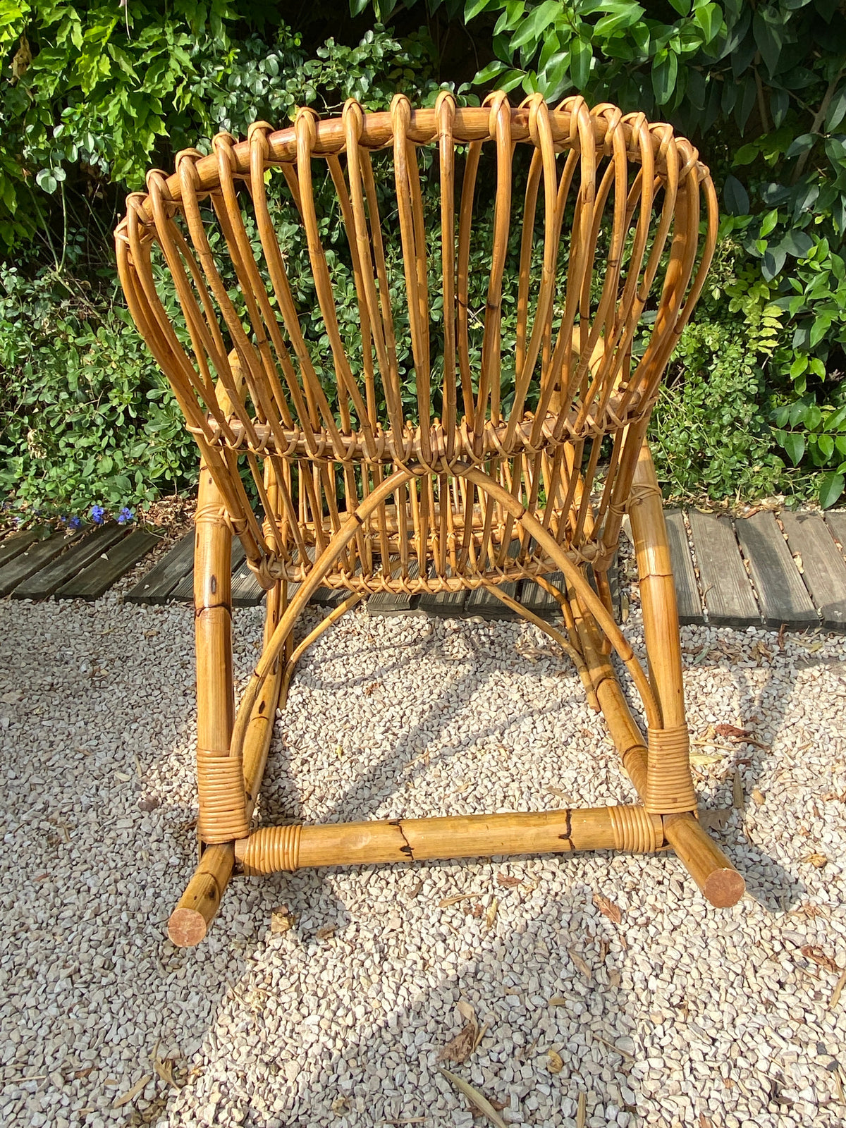 Fauteuil à Bascule Attribué à Franco Albini, 1950s