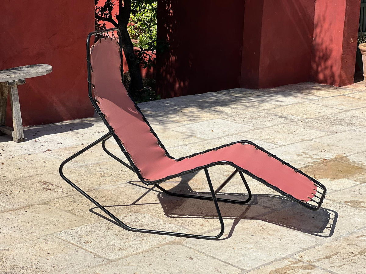 Ensemble de 4 chaises longues « Barwa » de J. Waldheim et E. Bartolucci, 1950