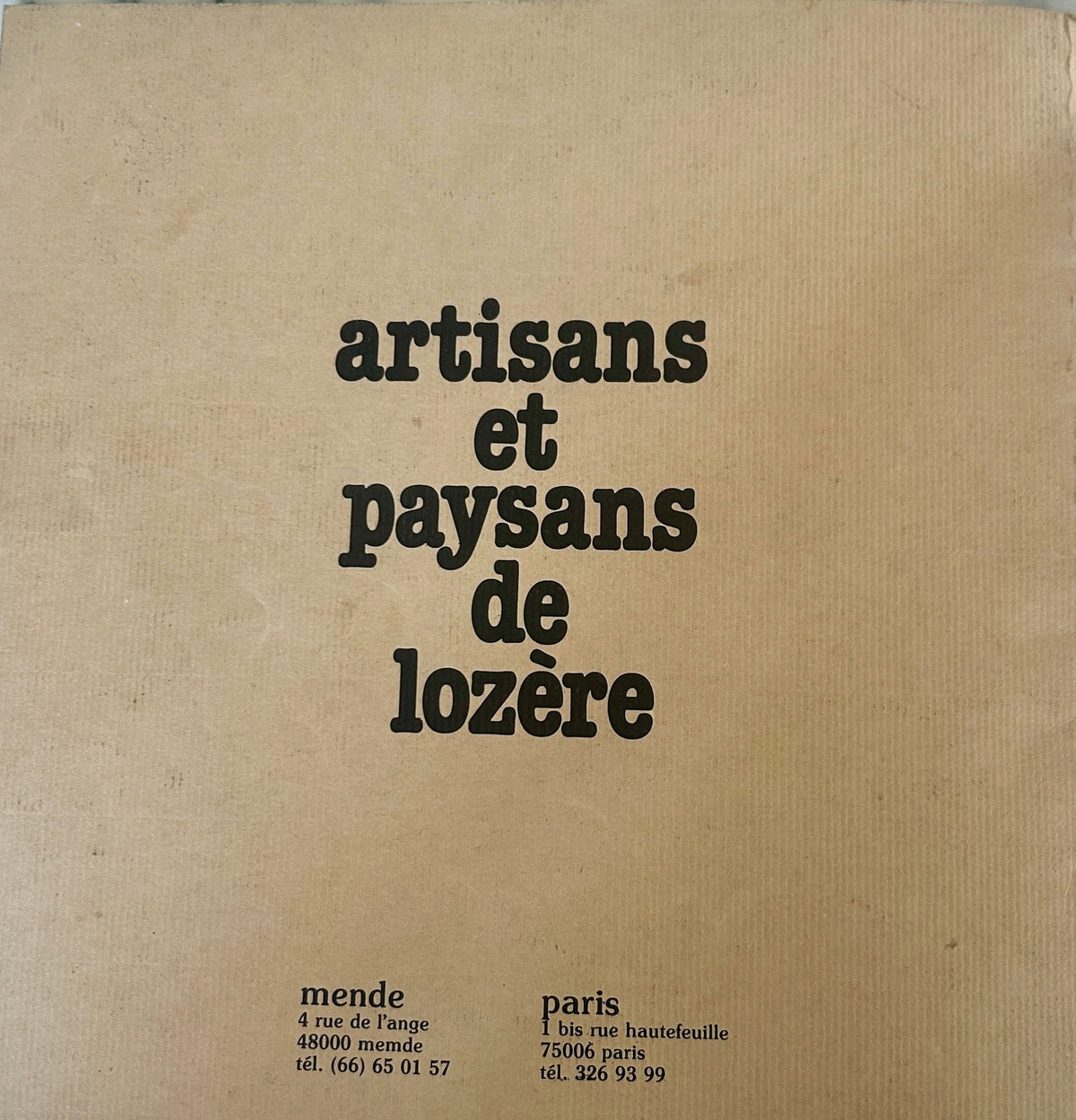 Buffet en frêne Jean Touret et les Artisans de Lozère 1957