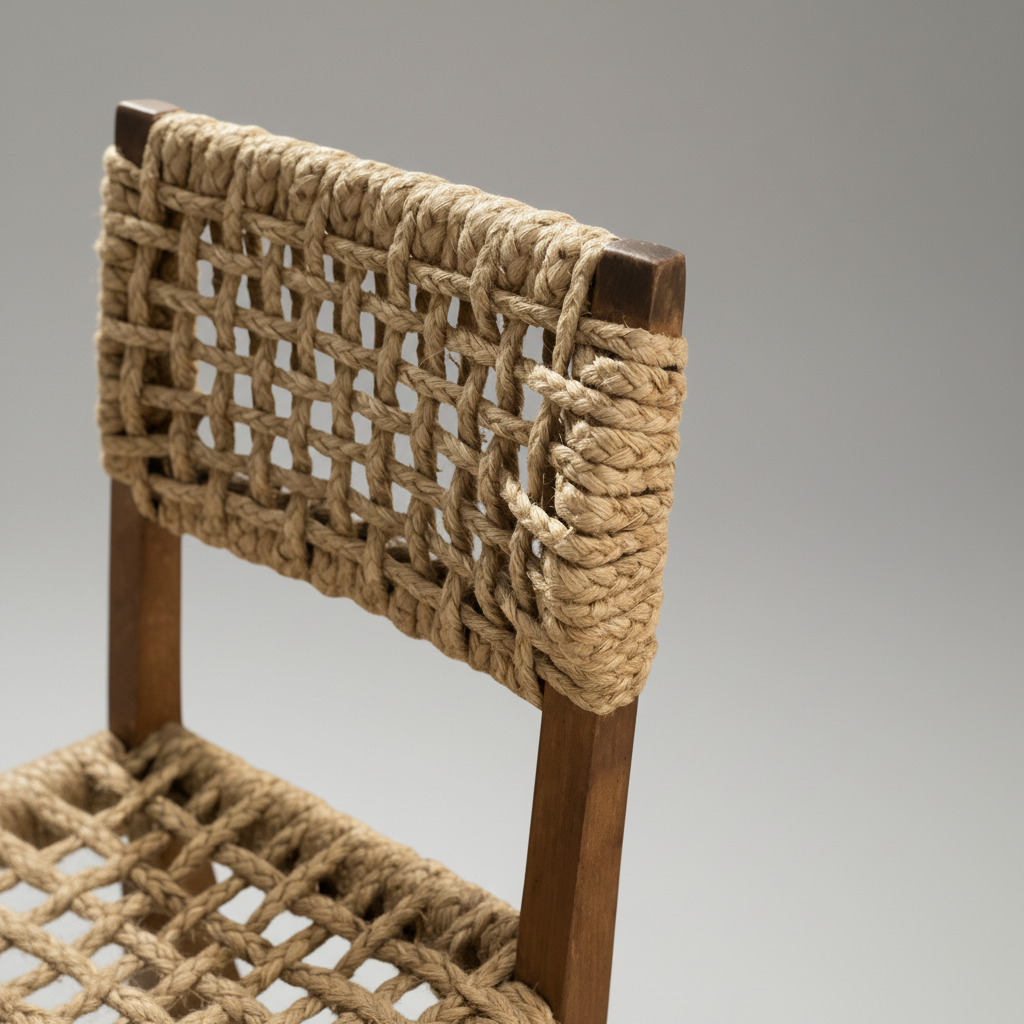 Chaise Adrien Audoux & Frida Minet pour Vibo Vesoul, années 1950