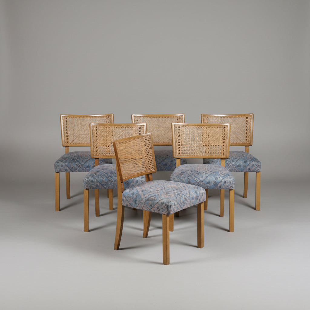 Ensemble de 6 chaises modèle 319/12 Bruno Paul Bauhaus 1934