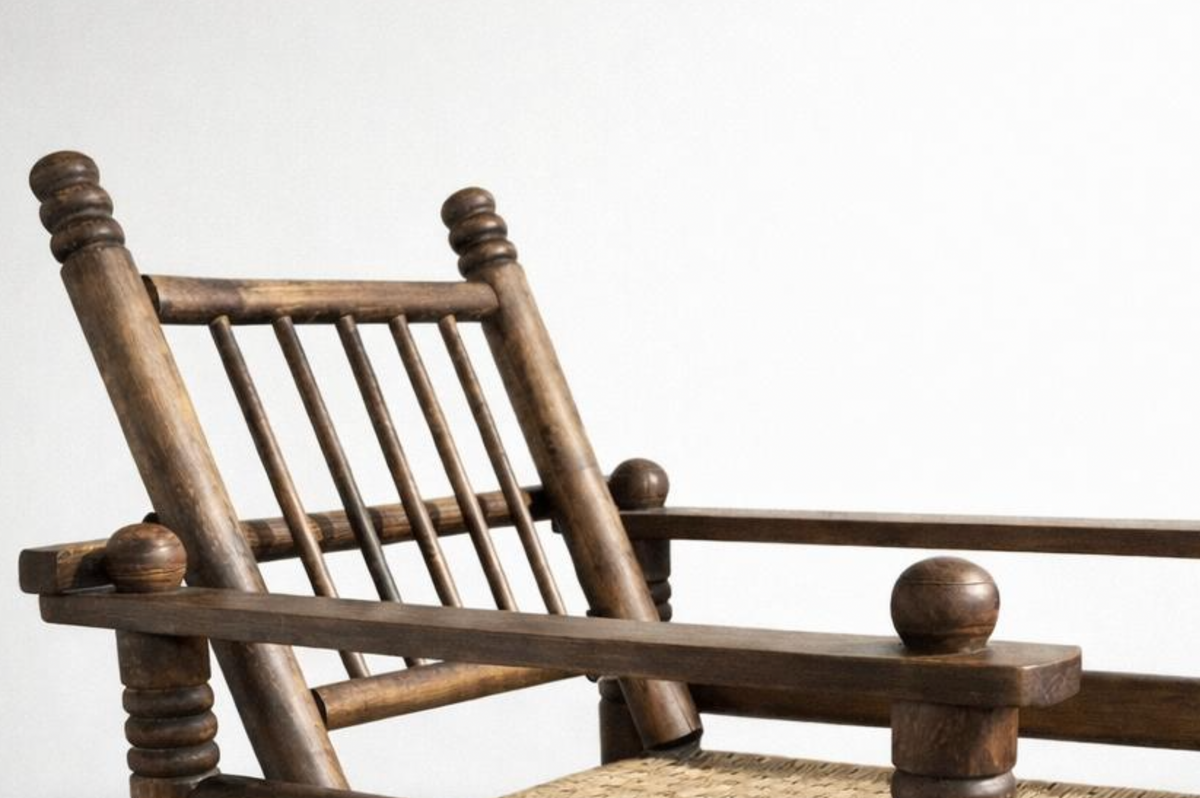 Fauteuil Charles Dudouyt Art déco 1940
