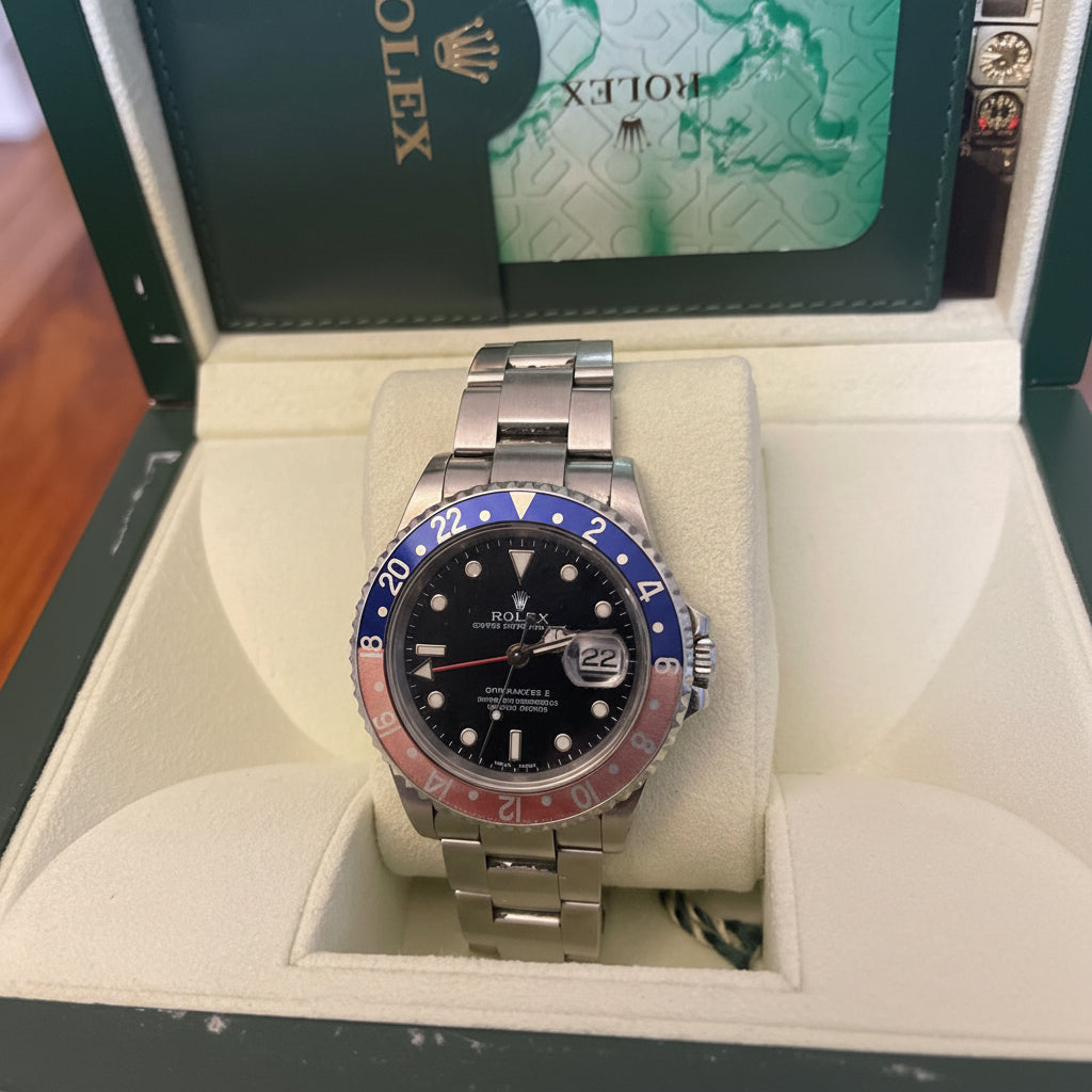 Montre Rolex GMT-Master II Pepsi 2005